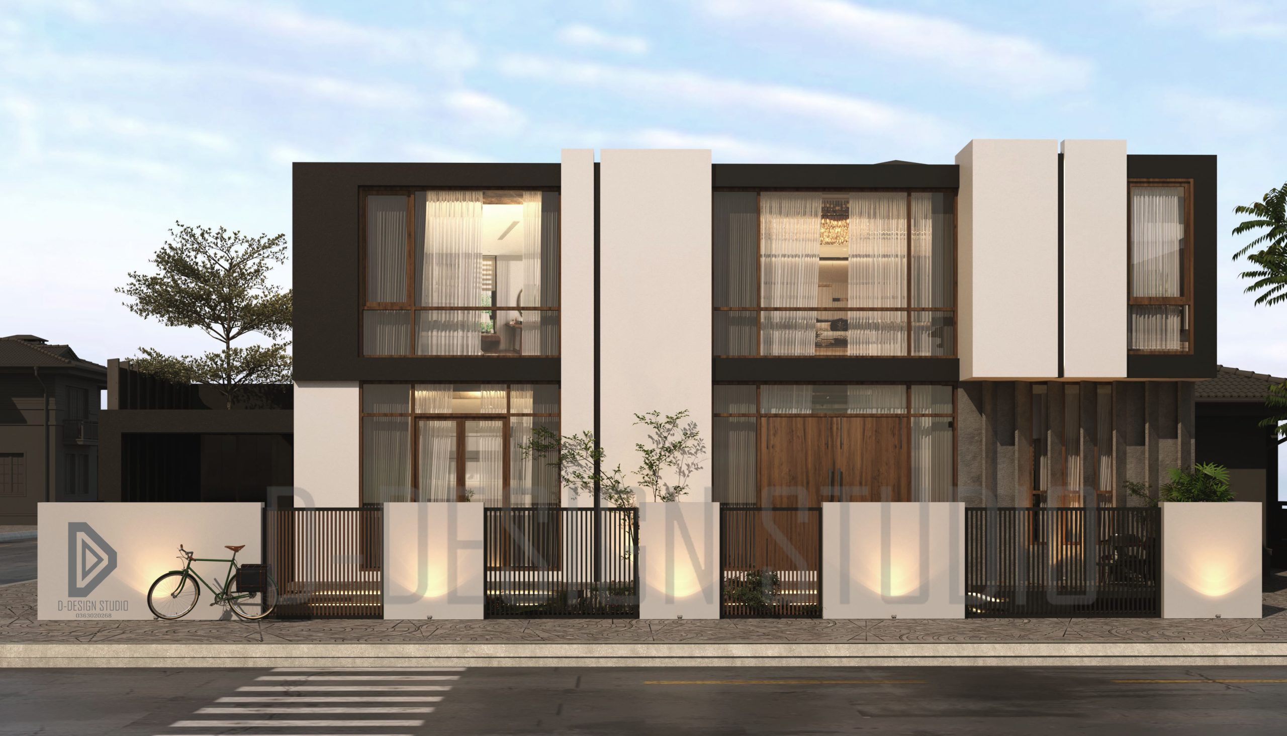3Ds Max House Exterior Model Download By 3DF 366