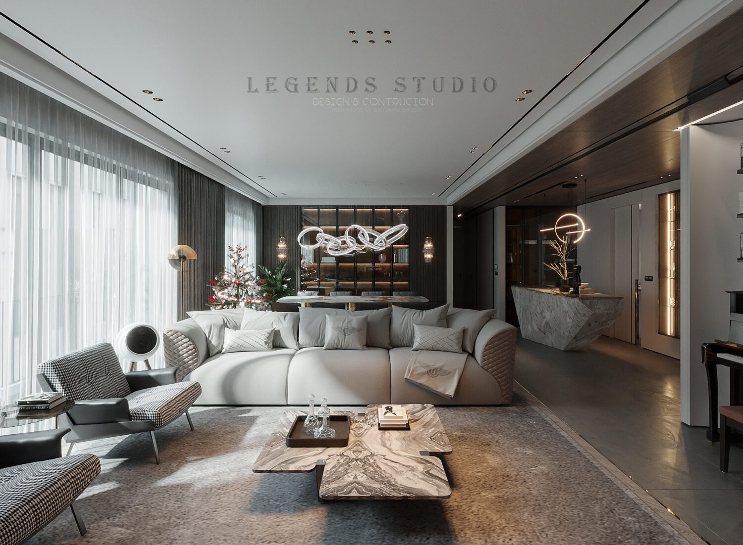 3D Apartment Interior Model By Duc Dung
