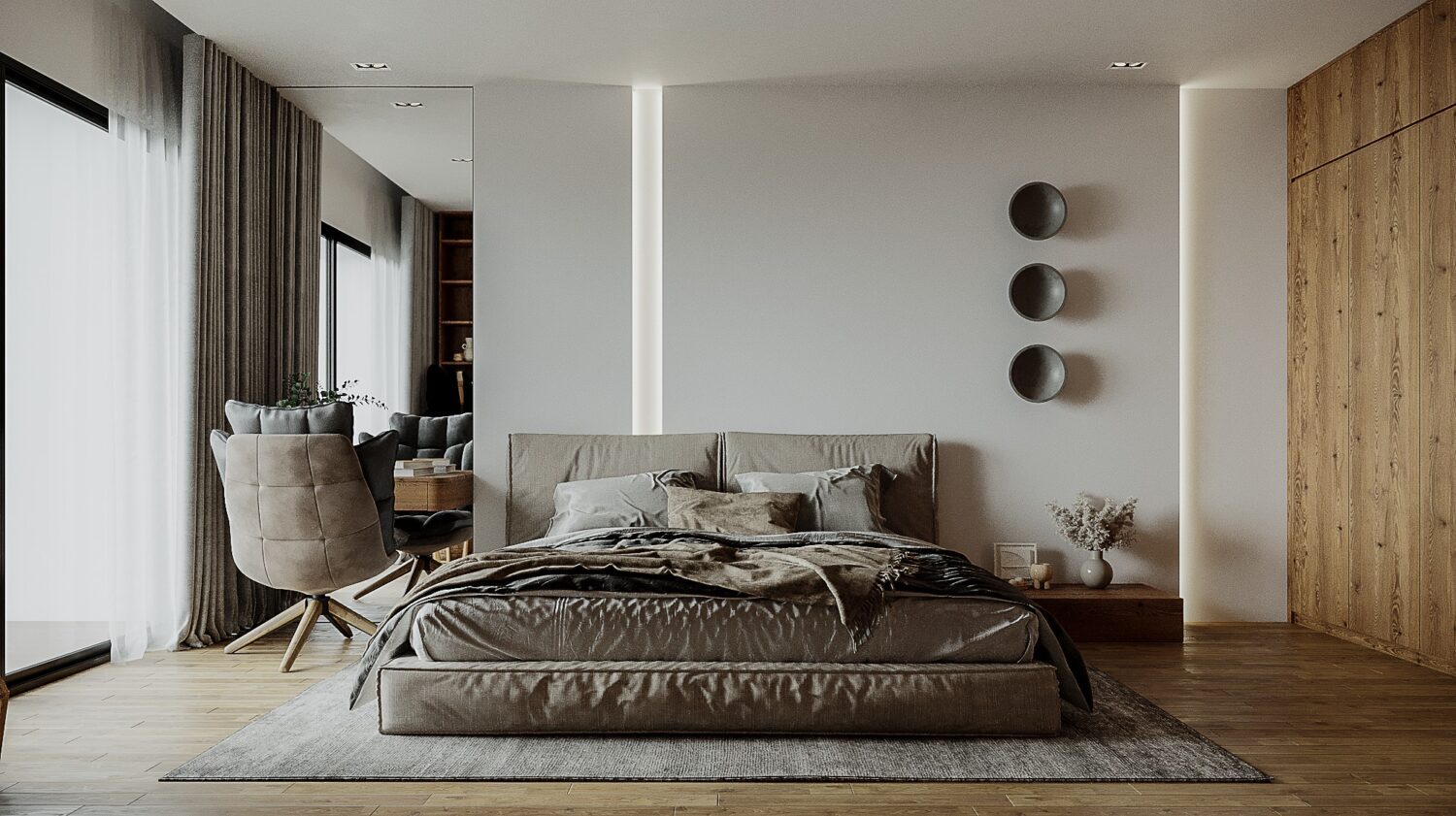 3D Bedroom Interior Model By Dung Viet Phi