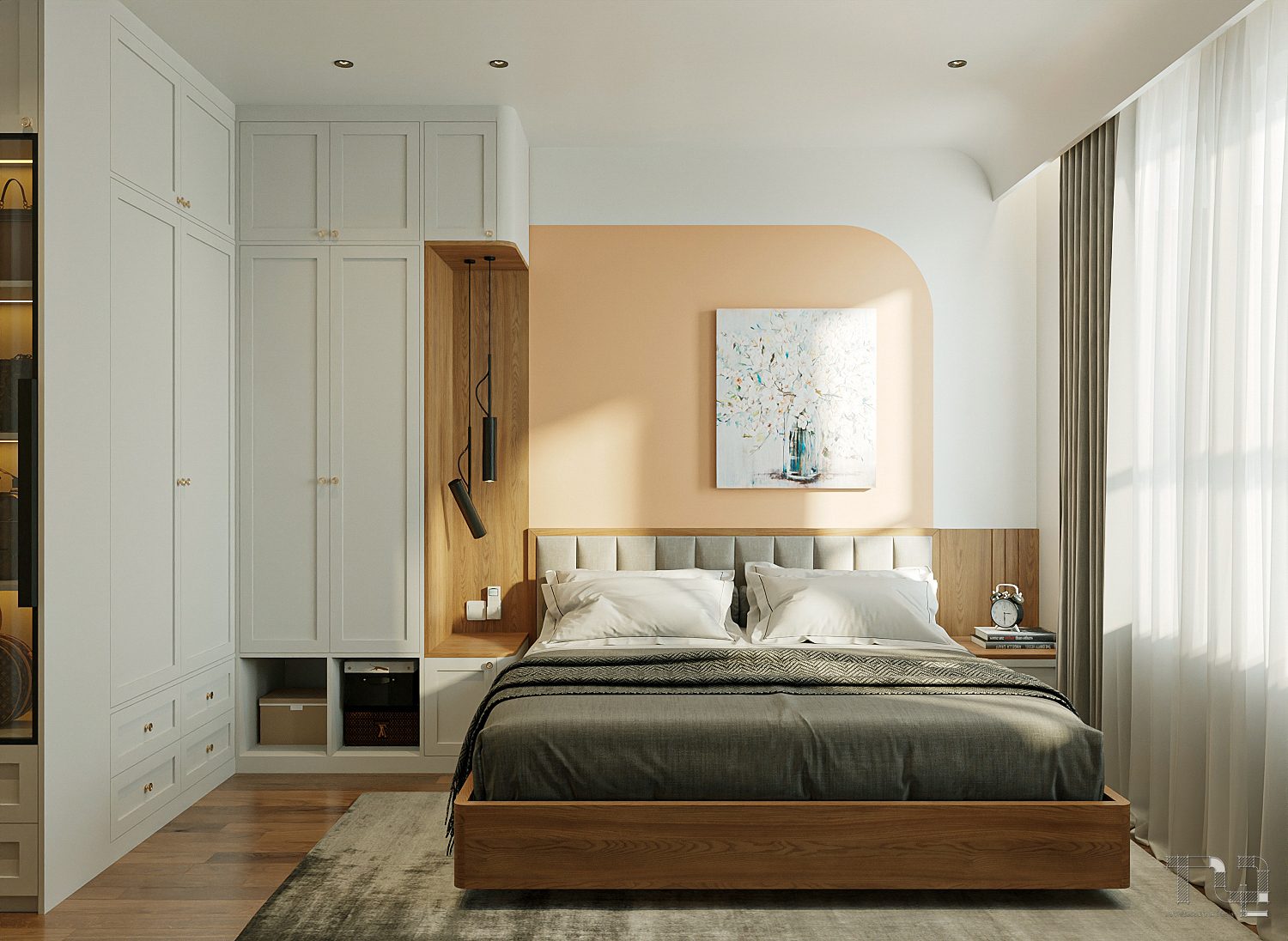 3D Bedroom Interior Model By Dang Nam Quang
