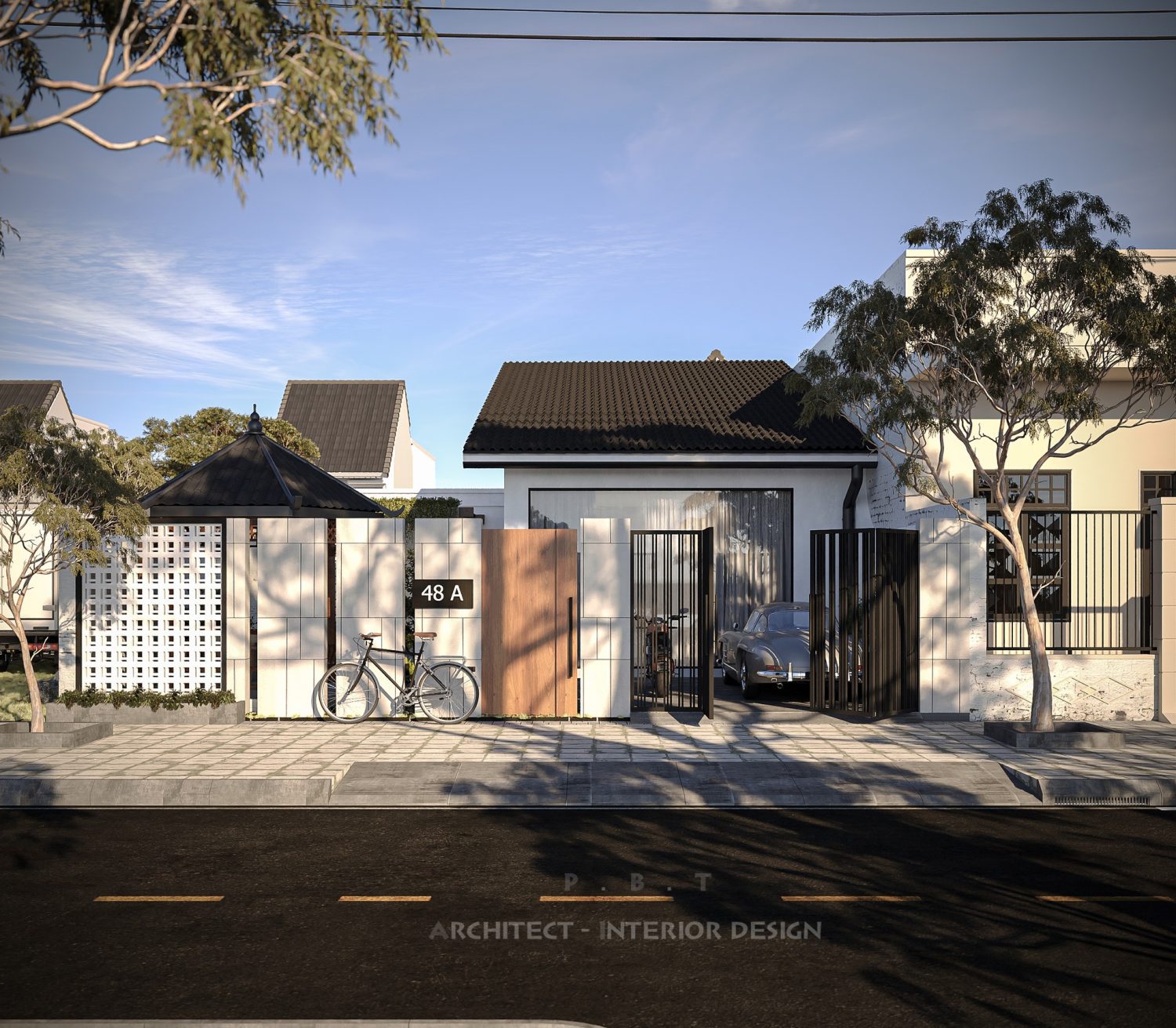 3D Garden House Exterior Model Download By Pham Bao Toan