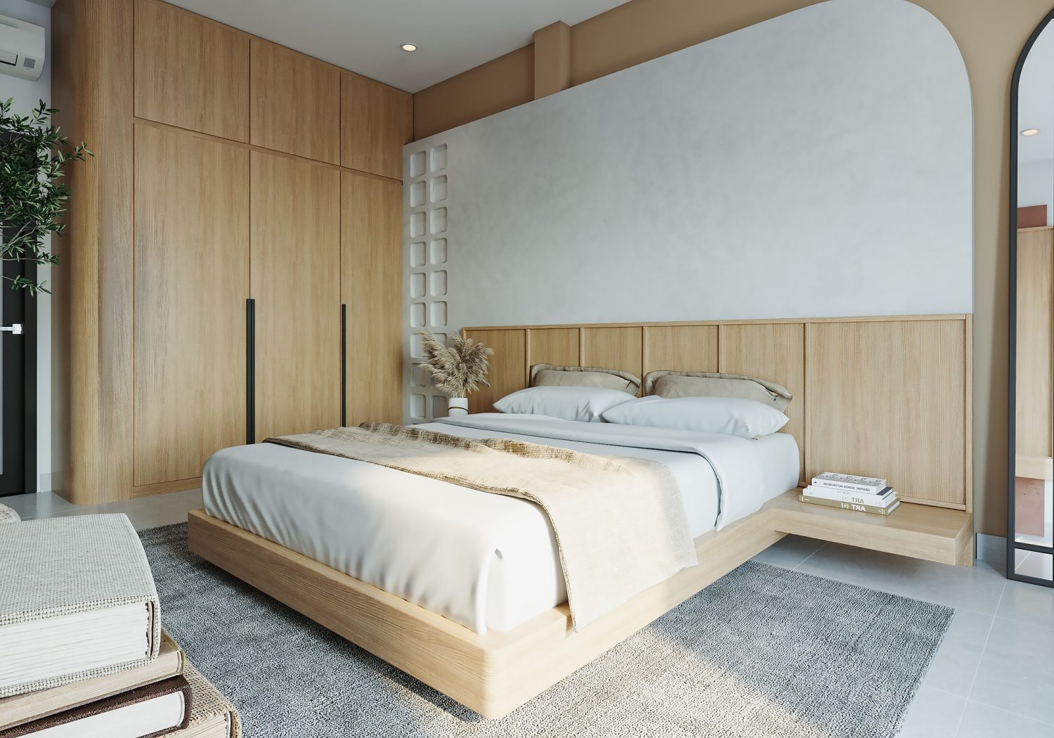 3D Bedroom Interior Model By Trinh Do