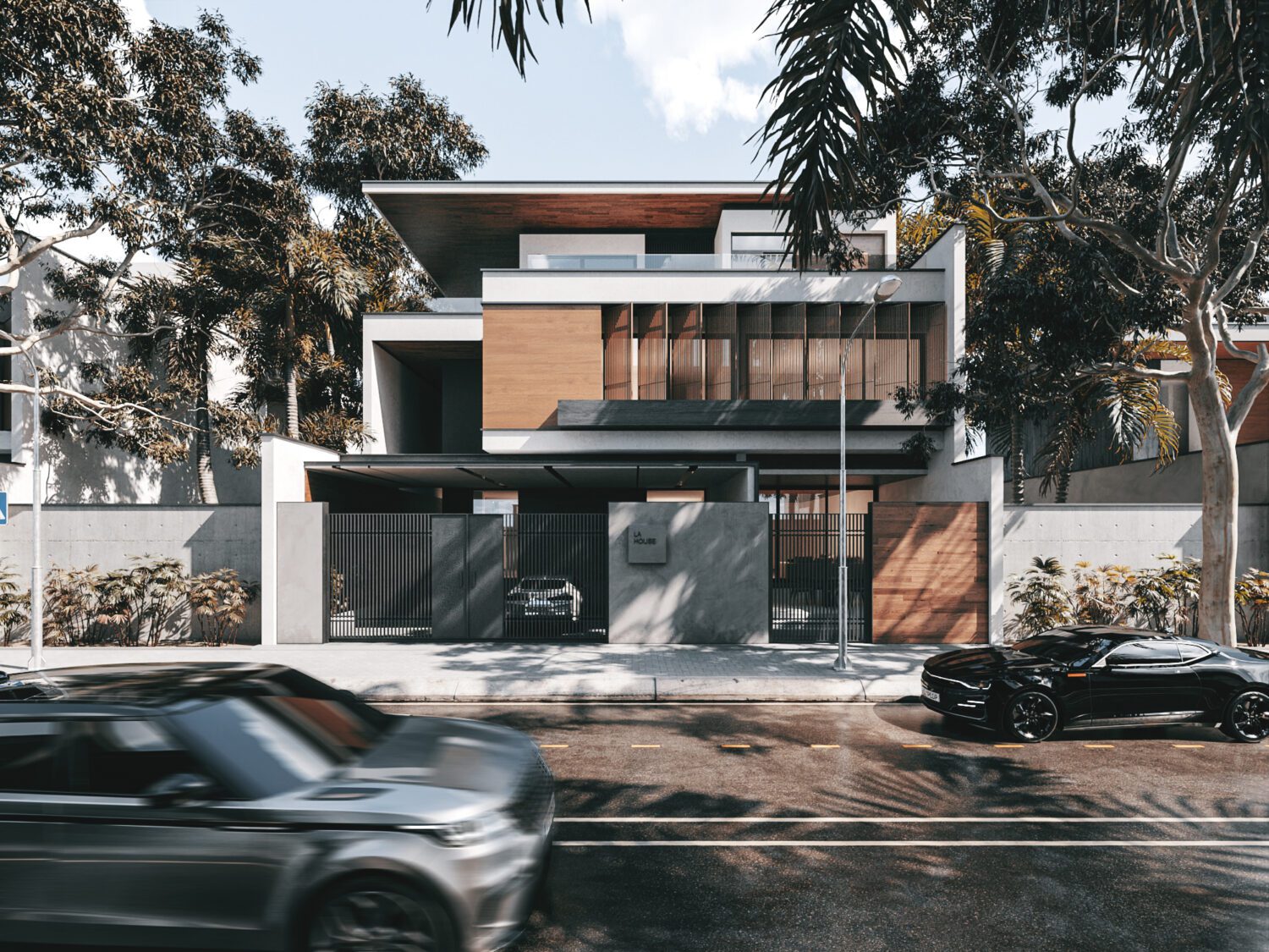 3Ds Max Villa Exterior Model Download By Viet Hoang