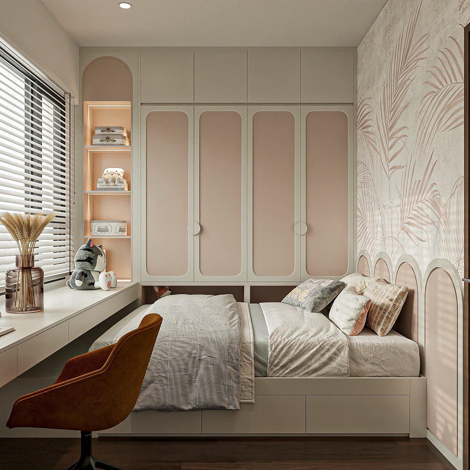 3Ds Max Bedroom Interior Model Download by Mai Long