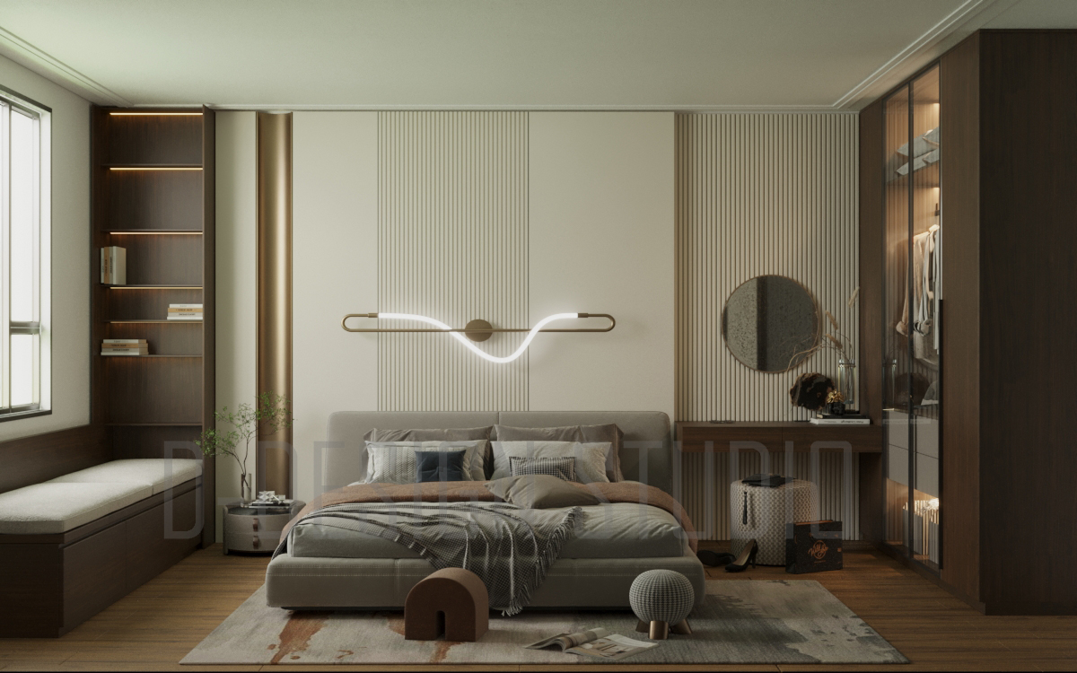 3D Bedroom Model Download by 3DF 40