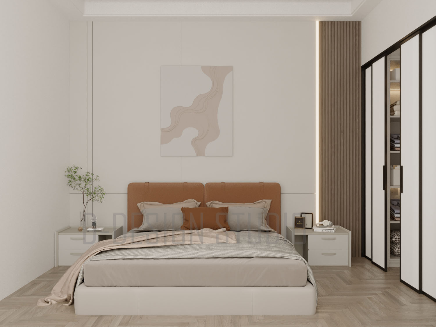 3D Bedroom Model Download by DDesignstudio 8