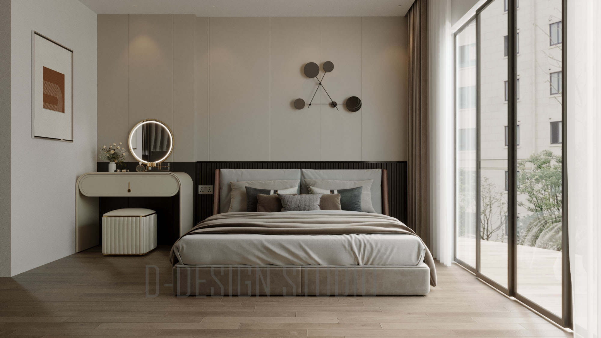 3D Bedroom Model Download by 3DF 30