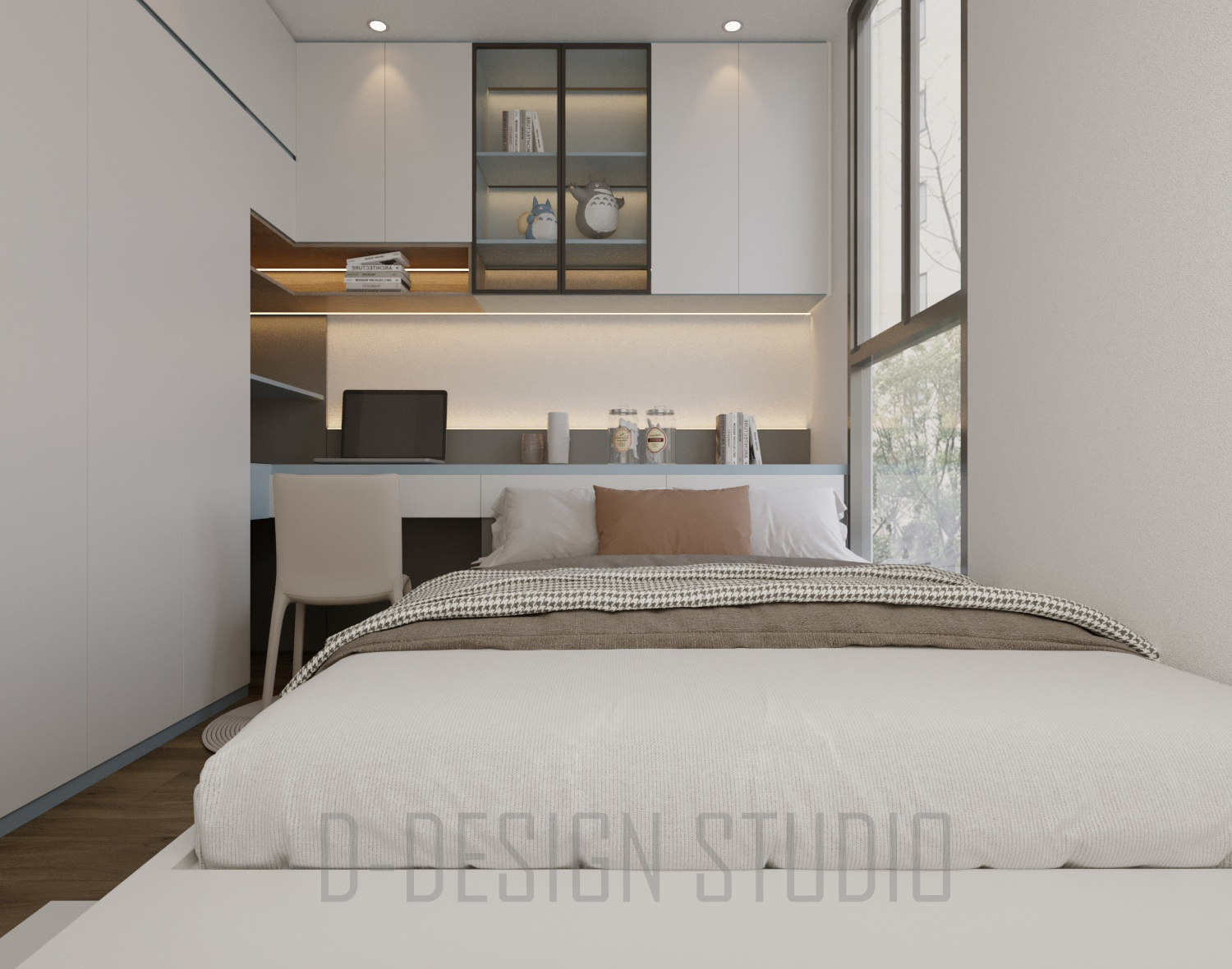 3D Bedroom Model Download by DDesignstudio 4