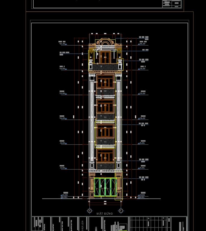 2D Drawings Exterior House Download By 3DF 388