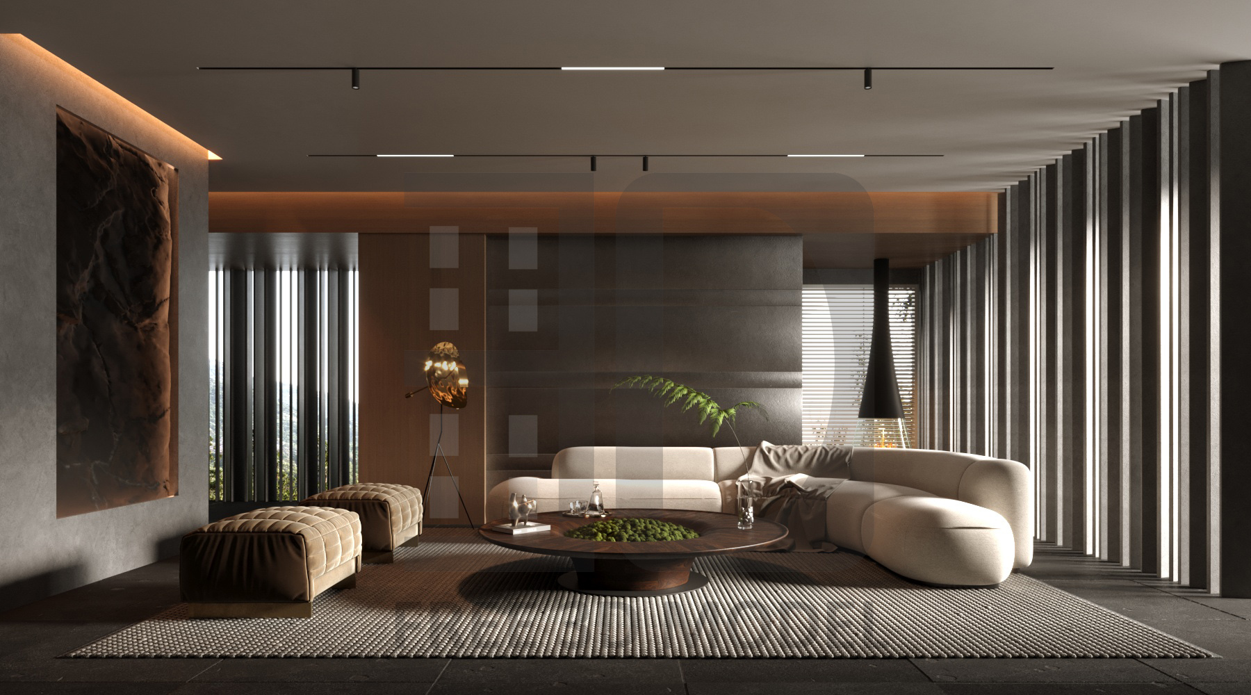 3D Livingroom Free Download by 3DF 603