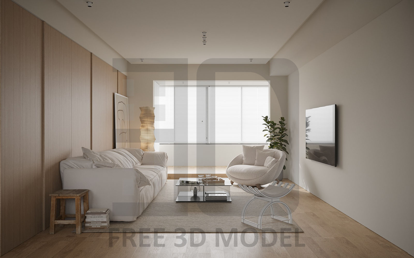 3D Livingroom Download by 3DF 626