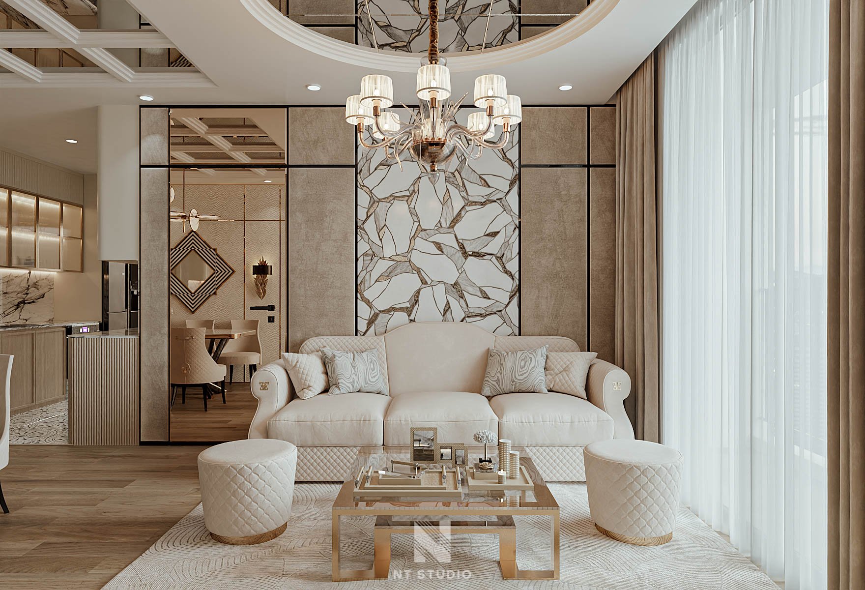 3D Living- Kitchen Luxury Download by NT Studio 639