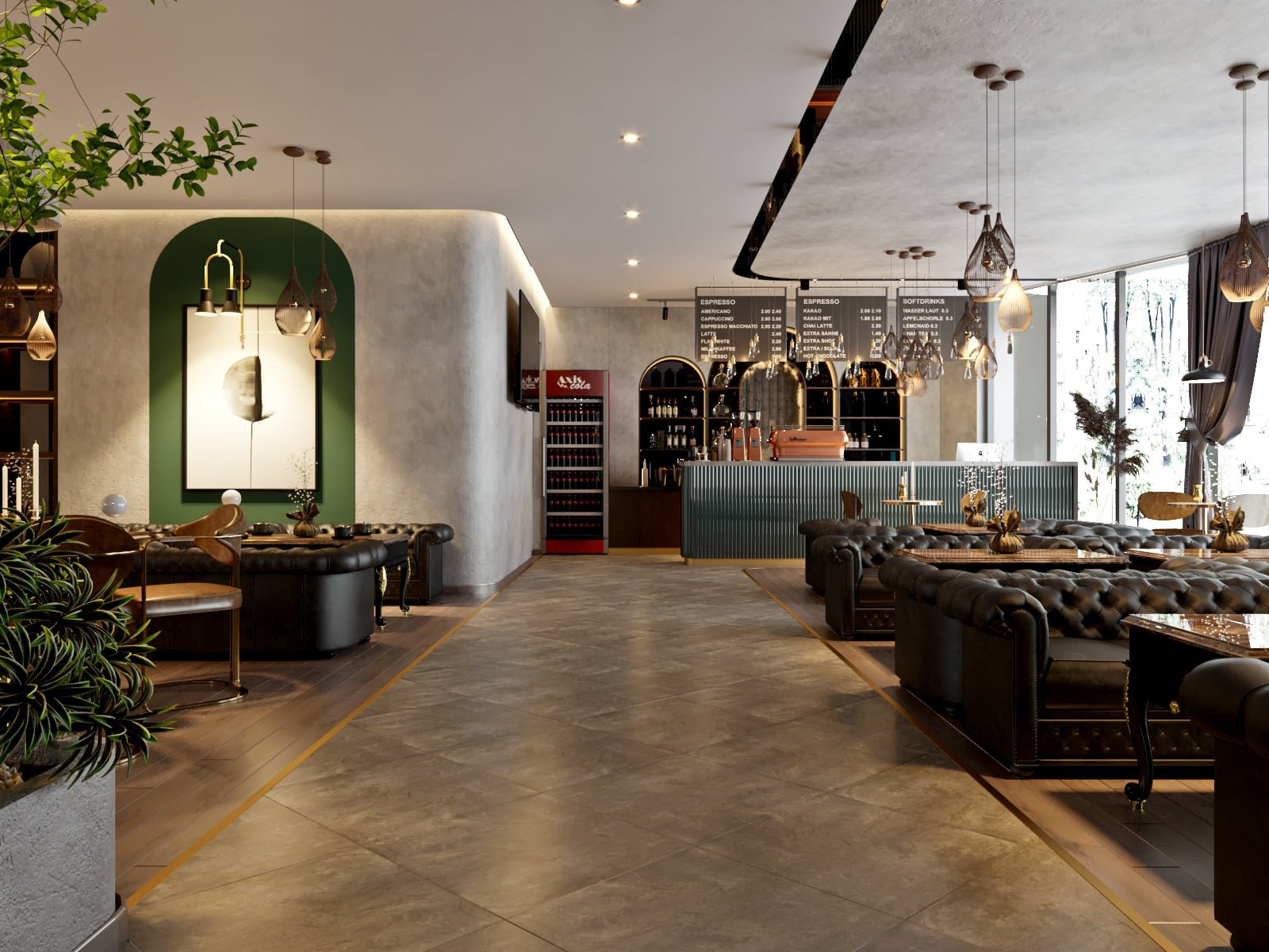 3D Coffe Shop Free Download by Nhan Tran  620