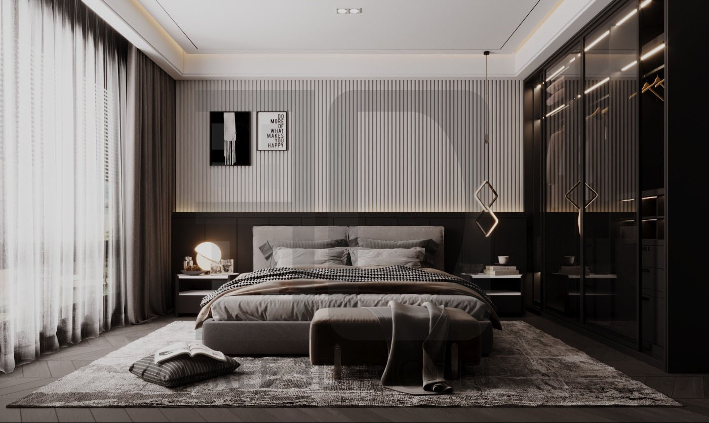 3D Bedroom Free Download by 3DF 612