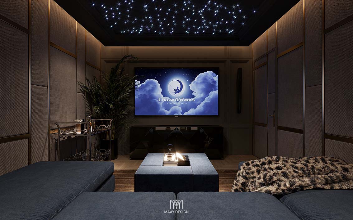 Download free 3d model of Entertainment room designed by Dung Le 686