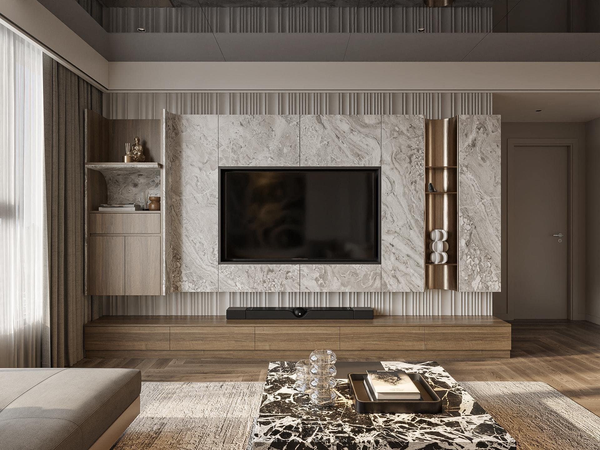 3D Living- Kitchen  Download by Huy Vuong 642