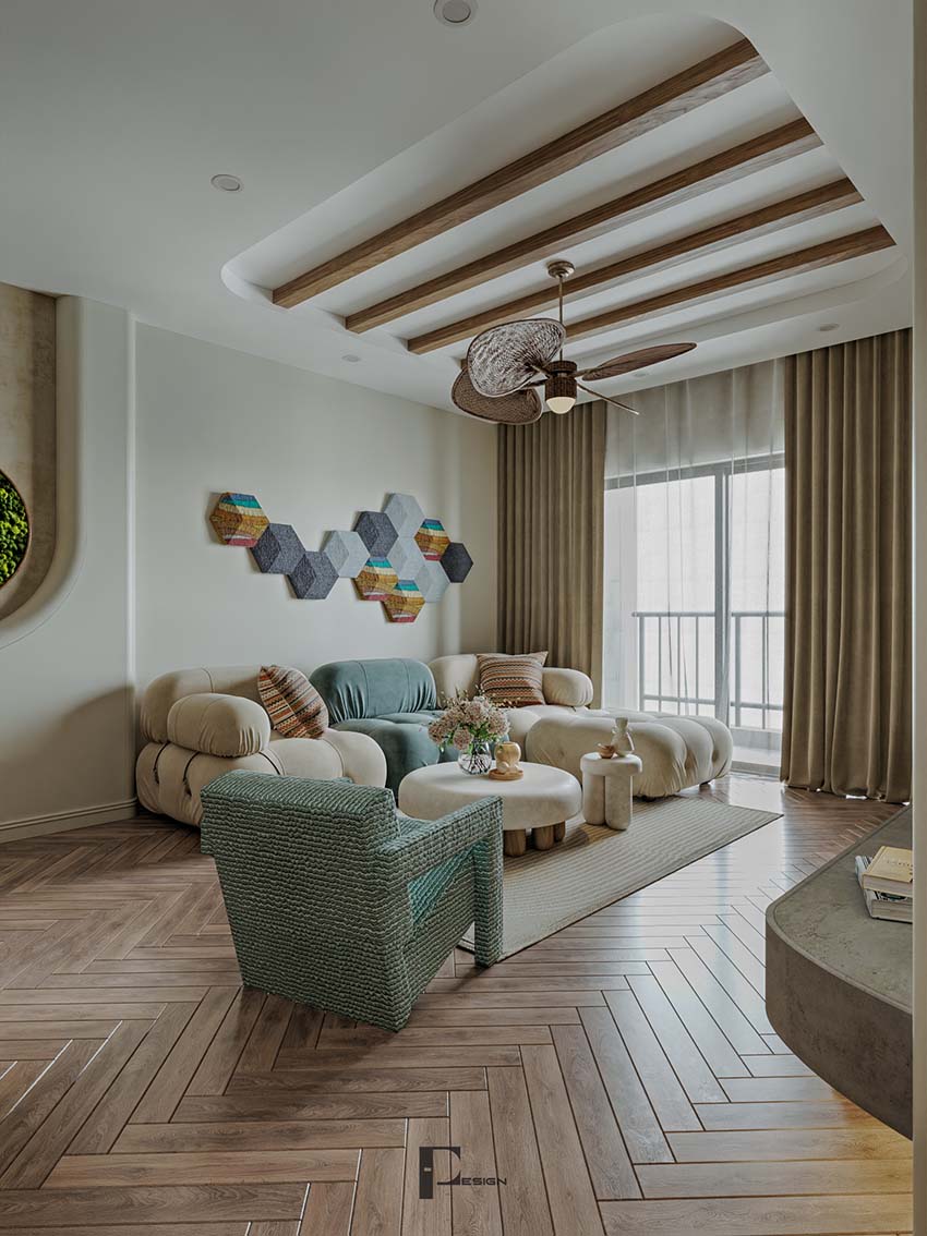 Download free 3d model of   scandivania livingroom designed by Vu Anh Viet 690