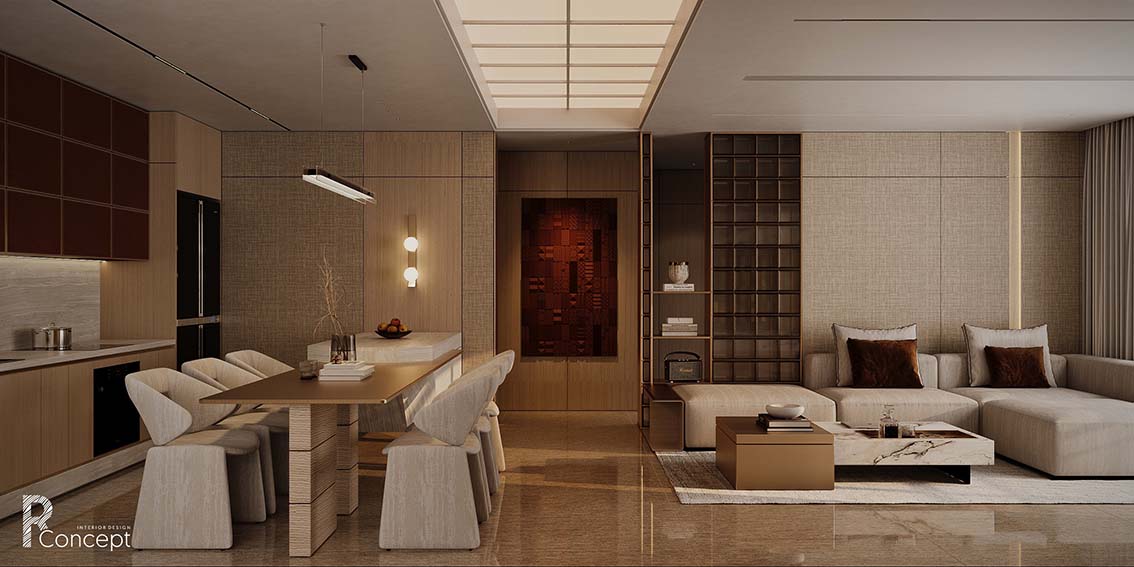 3D Livingroom- Kitchen Luxury Download by Nguyen Ngoc Nam 677