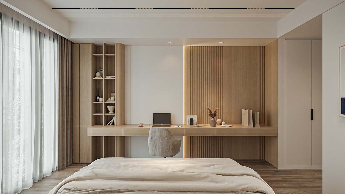 Download free 3d model of   bedroom designed by Dung Coi 692