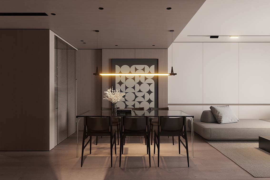 Download free 3d model of  living room collected by 3dfpro 682