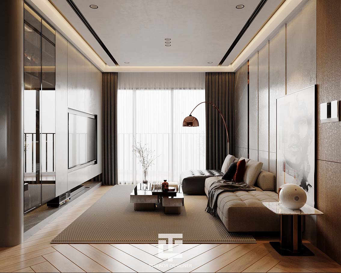 Download free 3d model of Luxury living room designed by Nguyen Canh Tuan 681