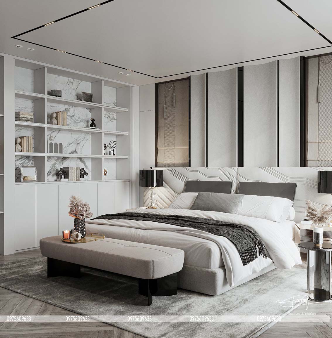 Download free 3d model of   bedroom designed by Quoc Tung 706