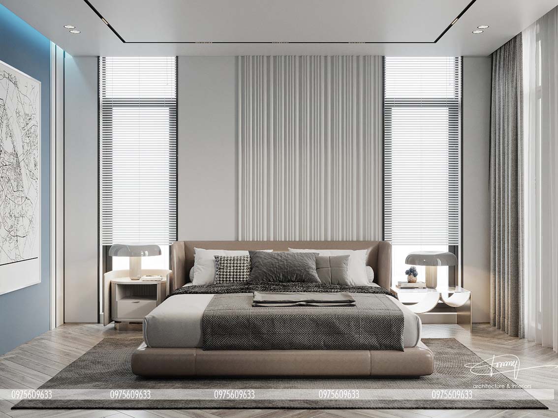 Download free 3d model of   bedroom designed by Quoc Tung 707