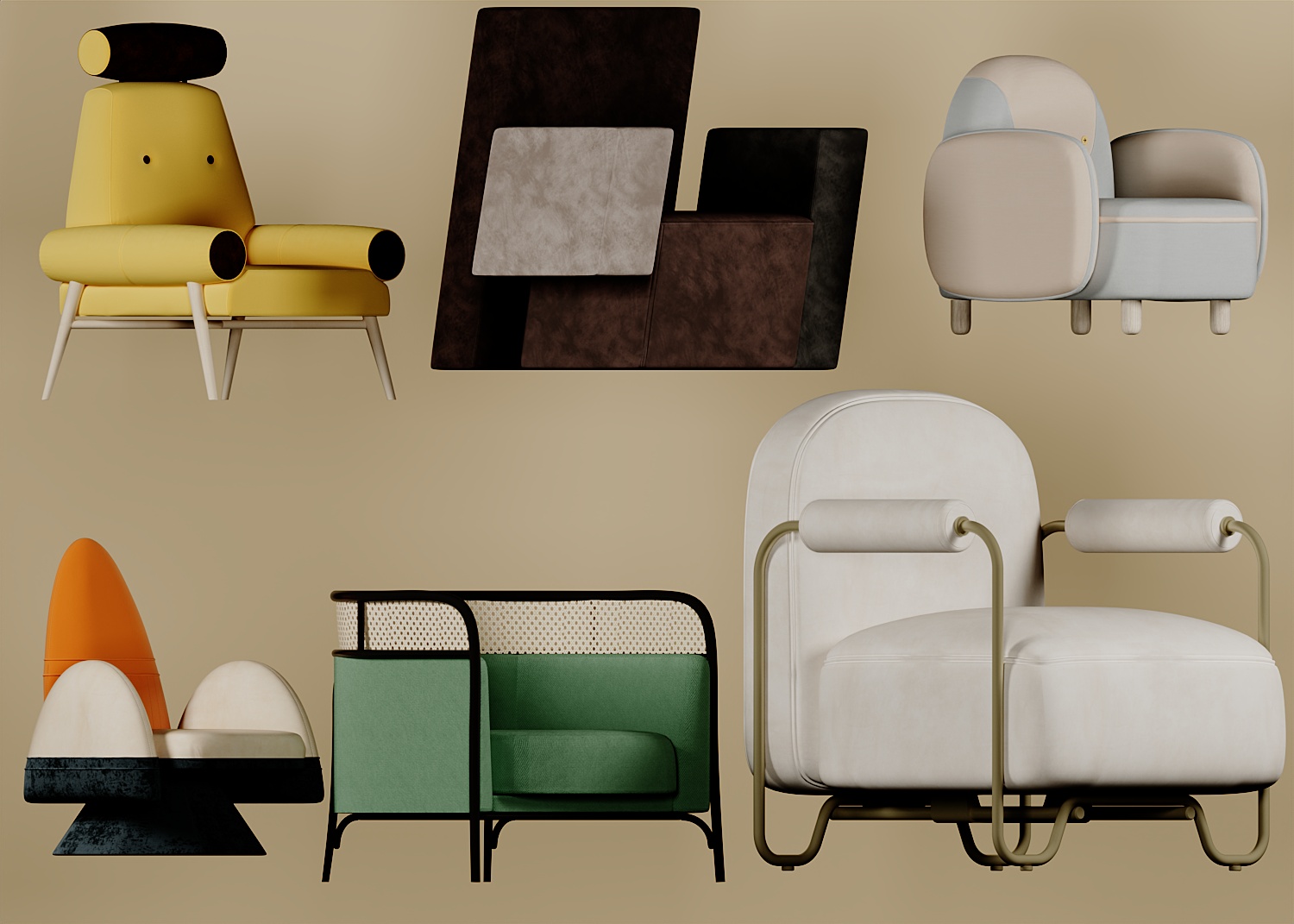 Download free 3d model of chair shared by 3DF.PRO 13
