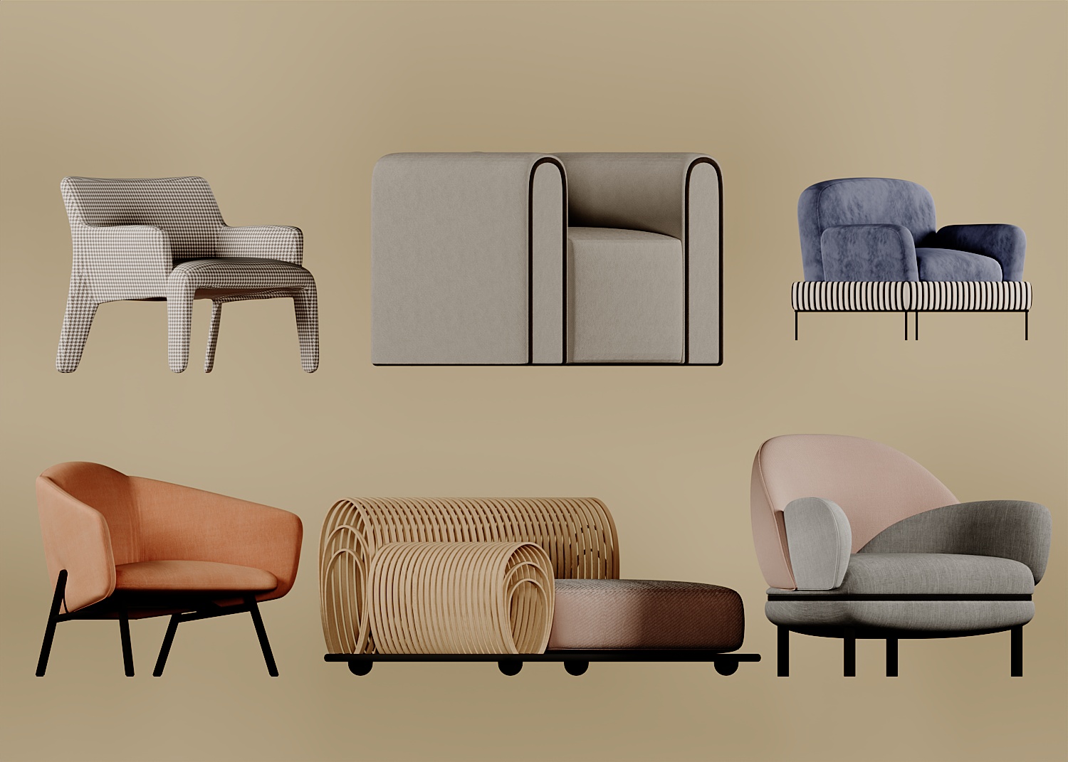 Download free 3d model of chair shared by 3DF.PRO 14