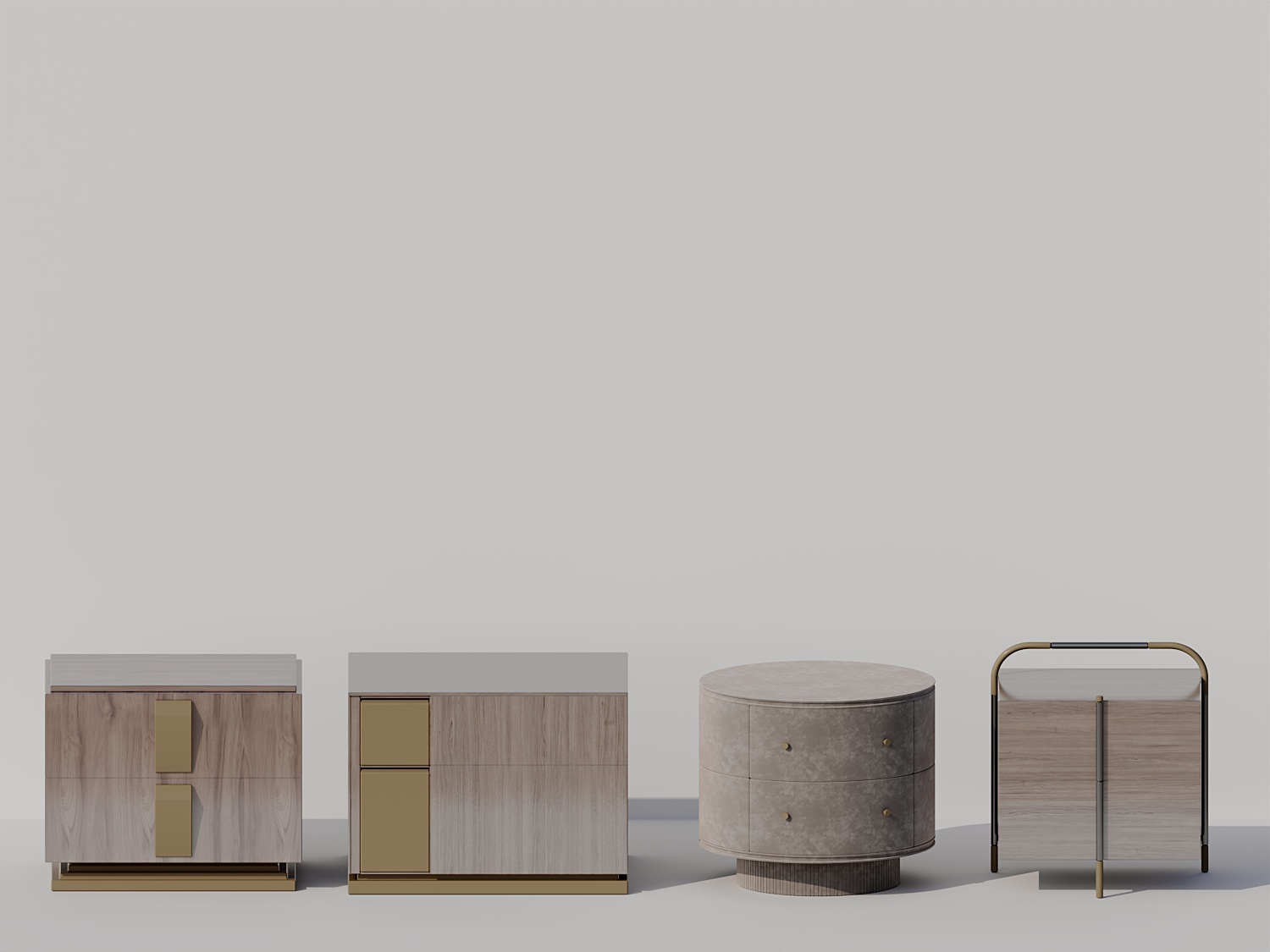 Download free 3d model of bedside table shared by 3DF.PRO 01