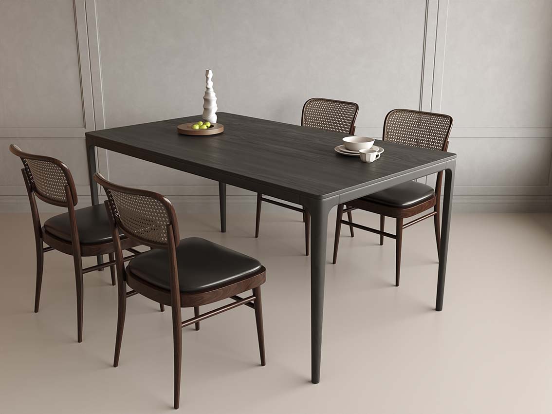 Download free 3d model of table and chairs shared by 3DF.PRO 04