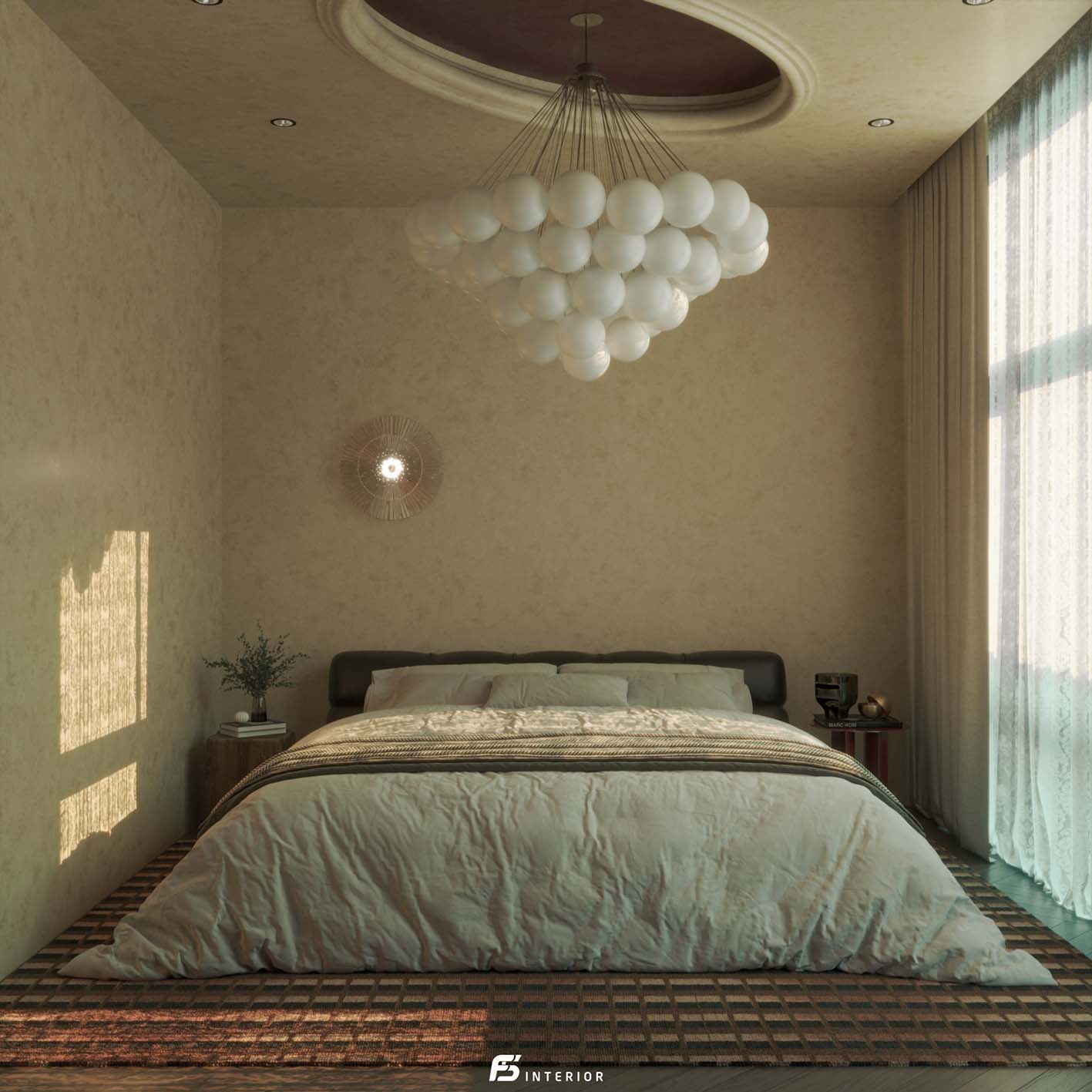 Download free 3d model of  impressive bedroom designed by Trung Tuan 764