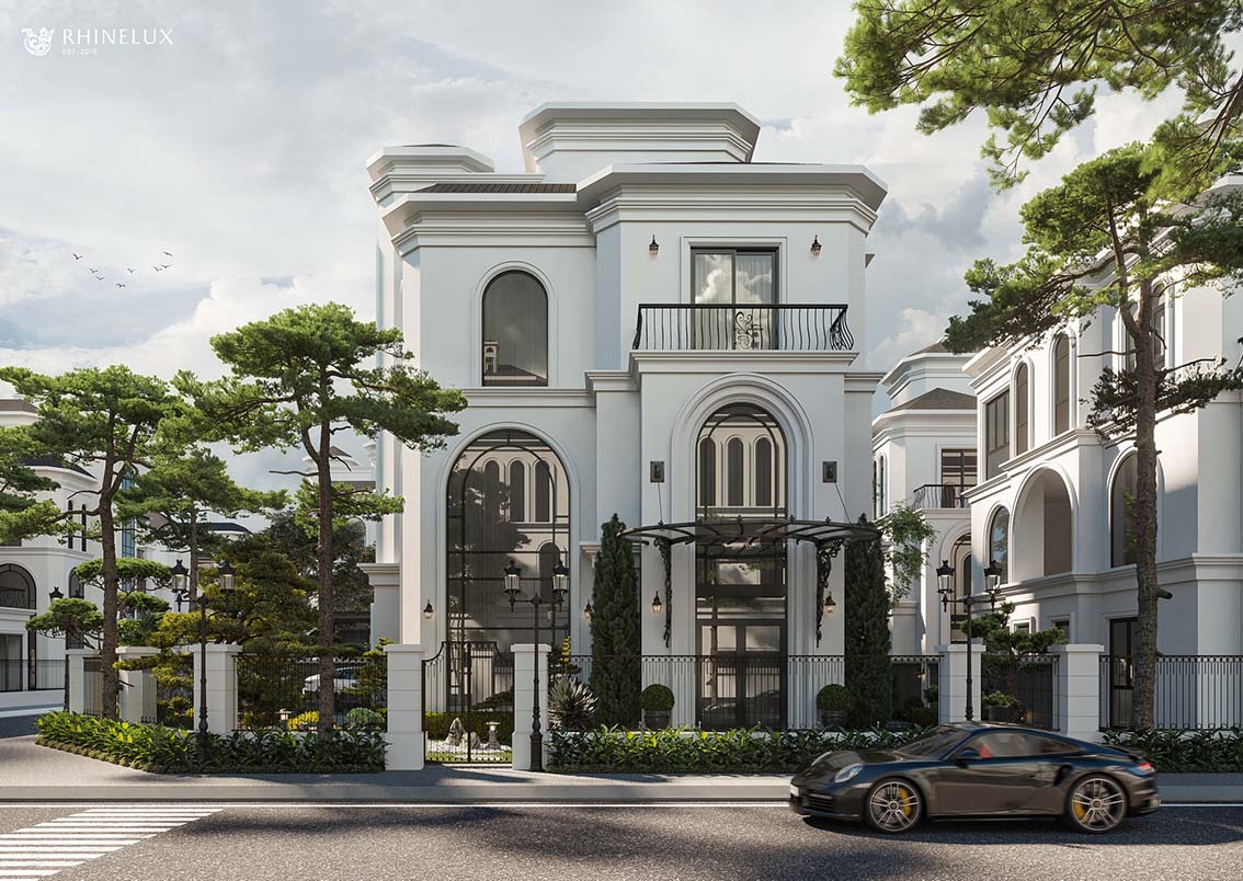 Download free 3d model of  luxury villa designed by Quoc Quang 759