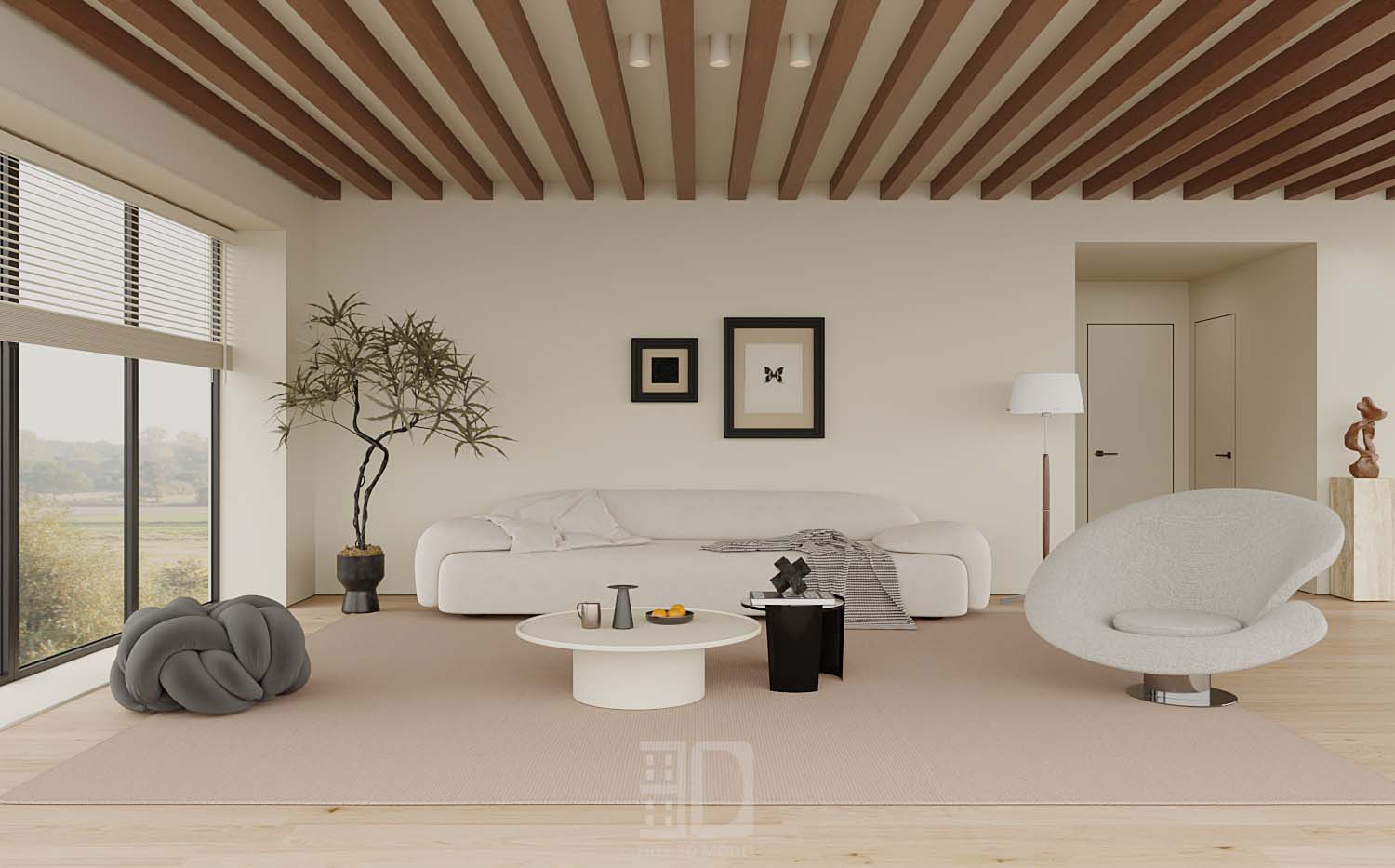 Download free 3d model of   livingroom sofa collected by 3df.pro 12