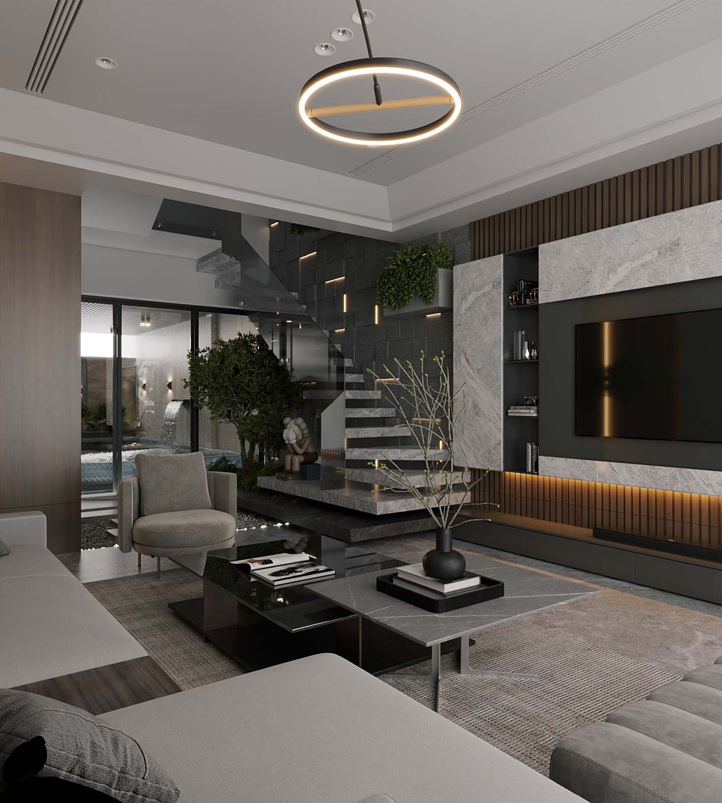 Download free 3d model of  livingroom 772