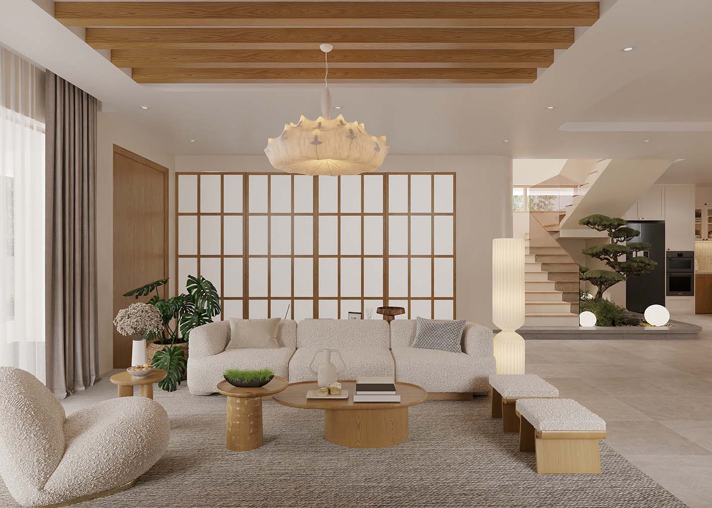 Download free 3d model of  livingroom designed by D3studio 773