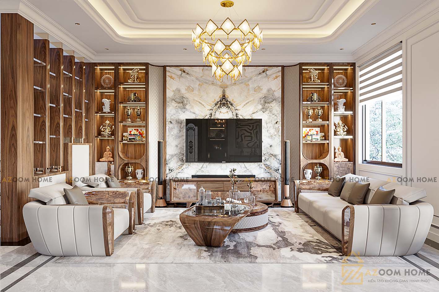 Download free 3d model of  livingroom designed by Hoang Son 775