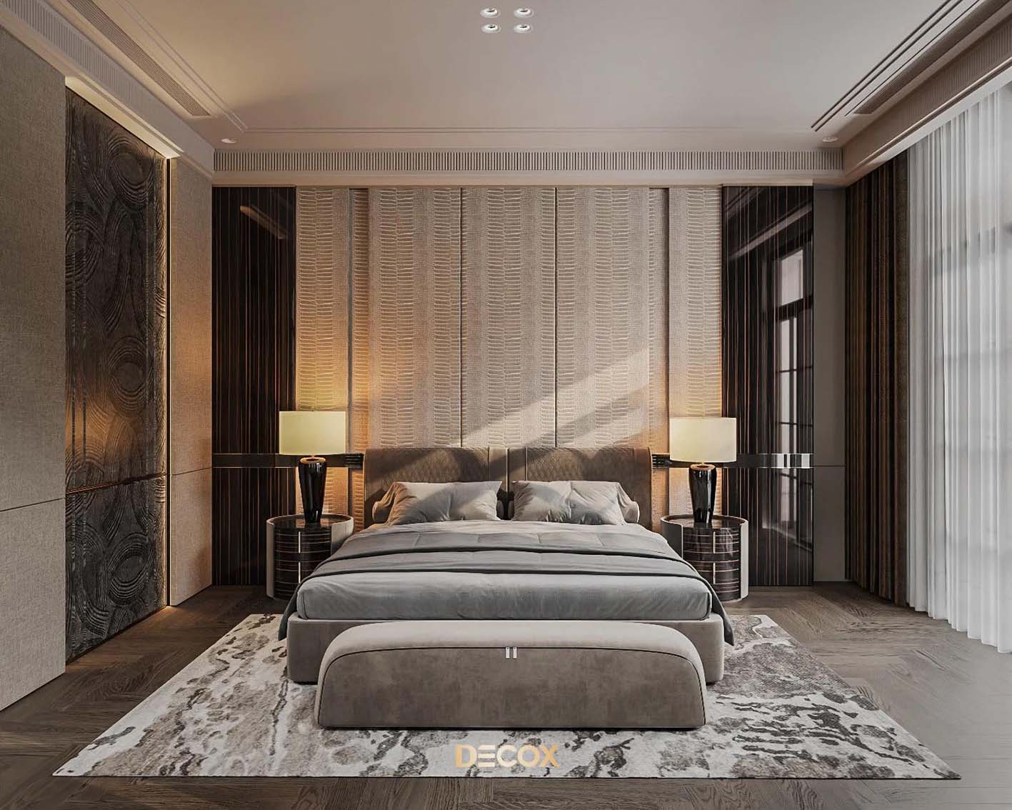 Download free 3d model of  bedroom designed by Cap Trung Hieu 777