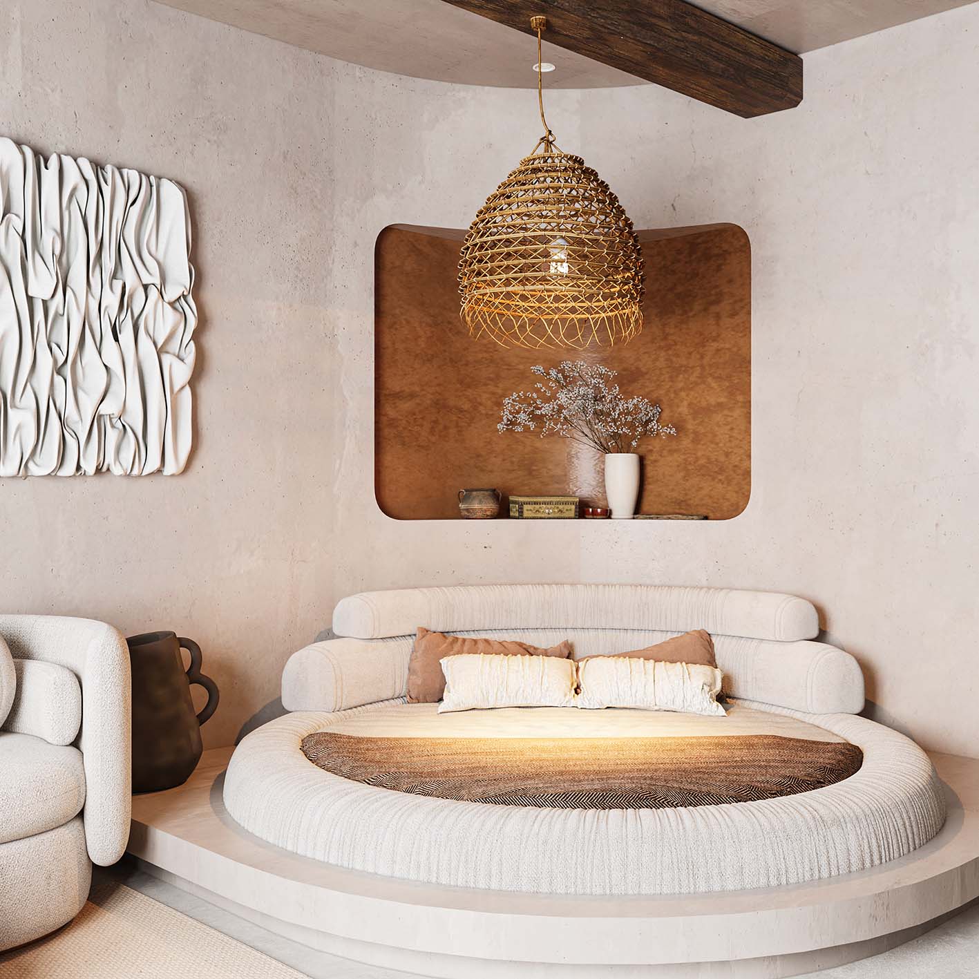 Download free 3d model of  bedroom designed by Hang  Do 791