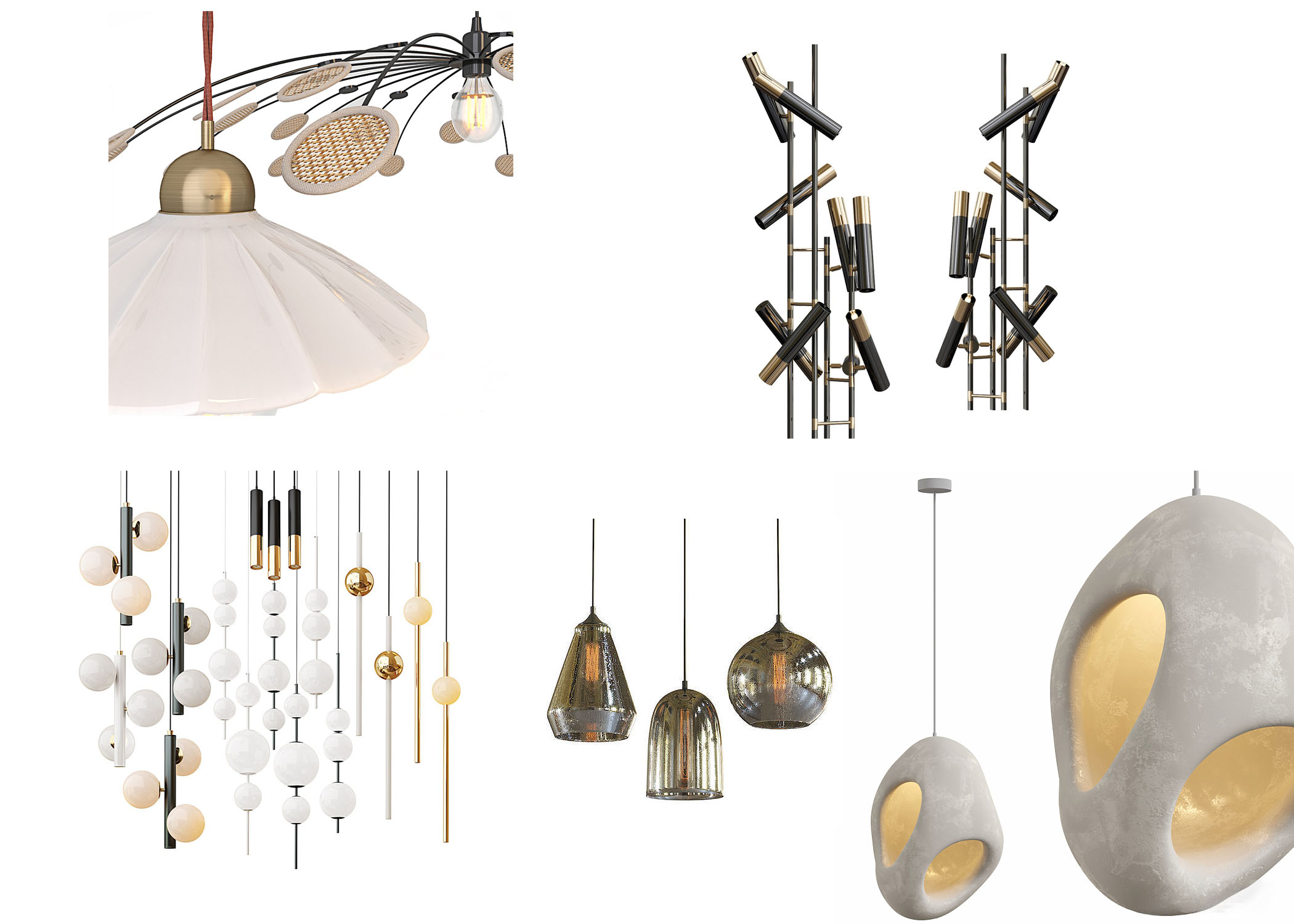 Download free 3d model of   pendant lights collected by 3df.pro 46