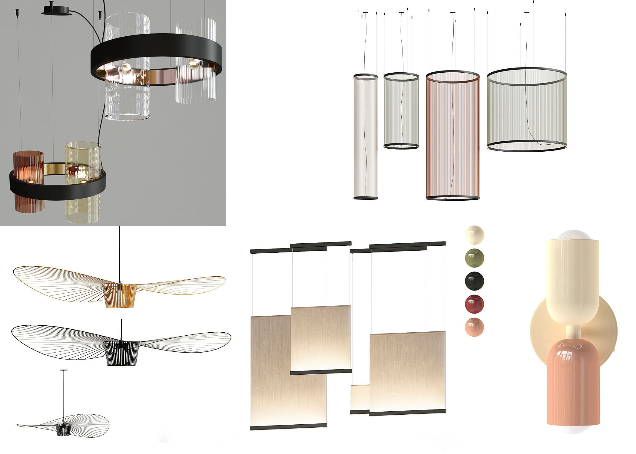 Download free 3d model of   pendant lights collected by 3df.pro 49