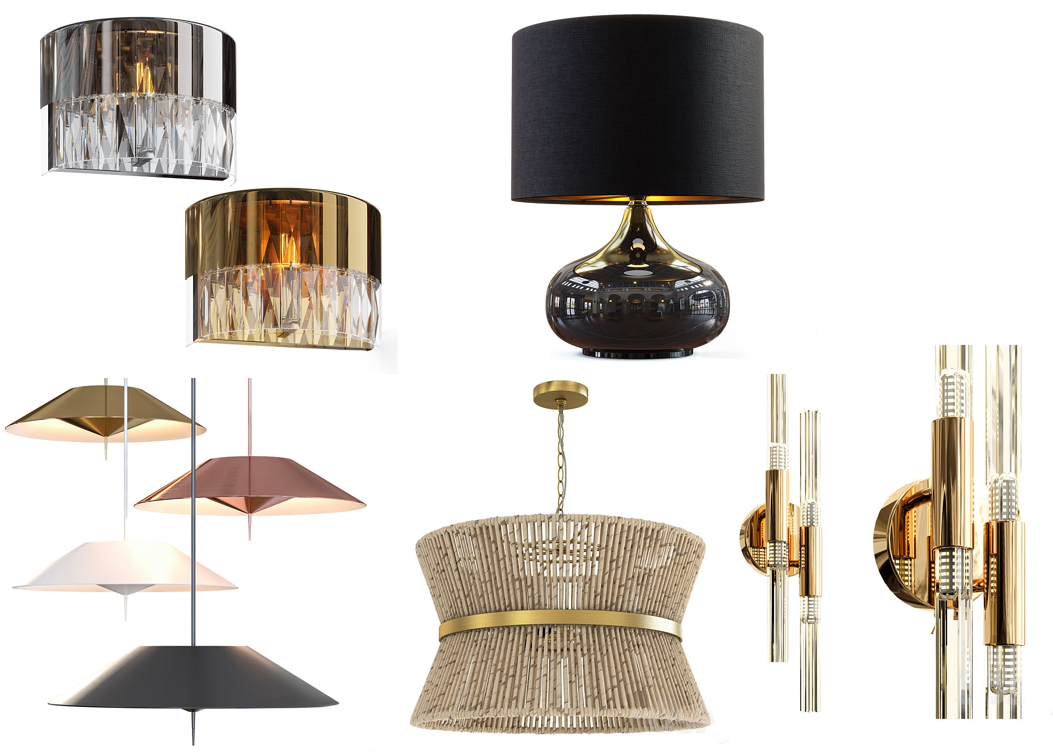 Download free 3d model of   pendant lights collected by 3df.pro 50