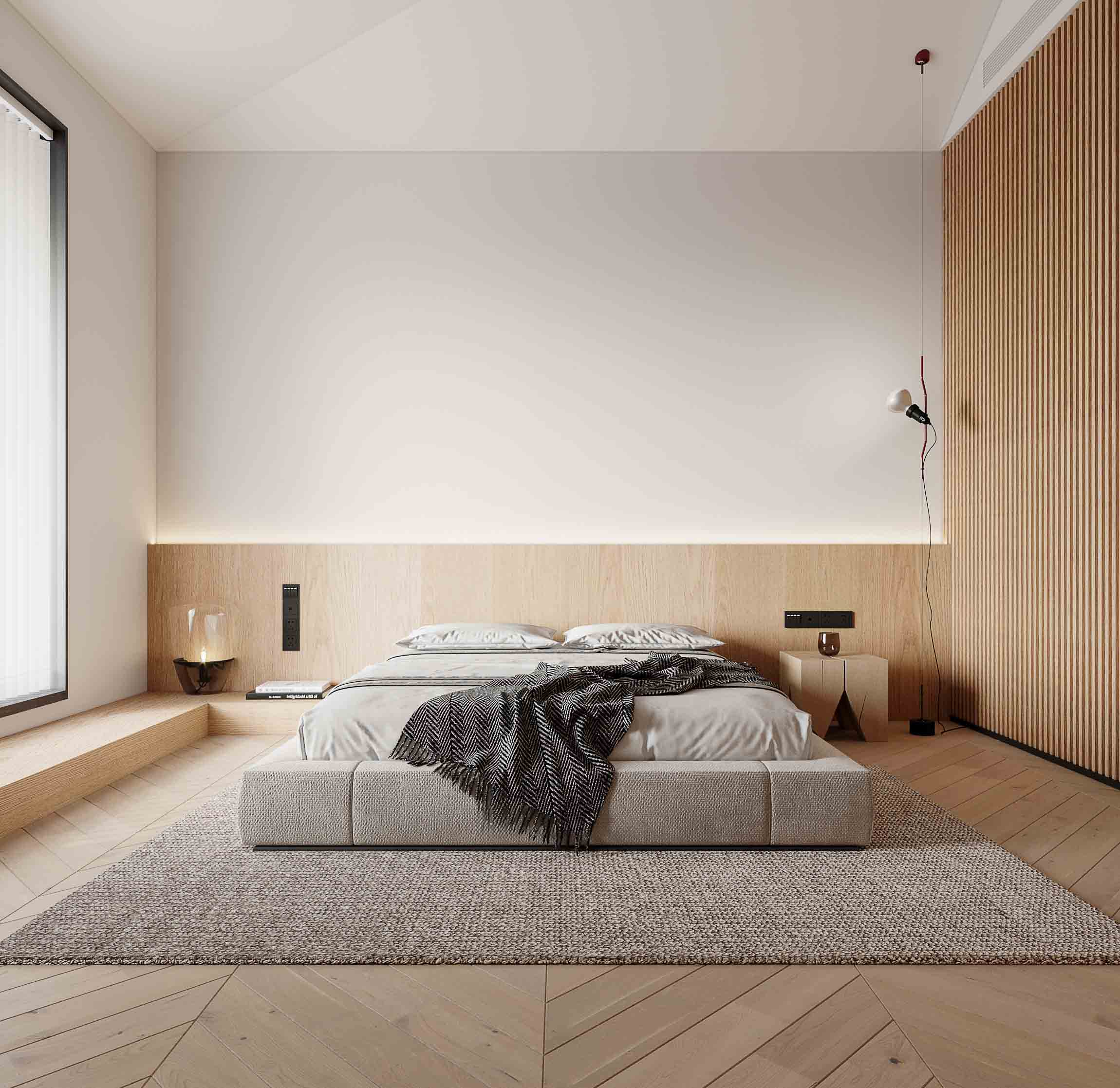 Download free 3d model of master bedroom collected by 3DF.PRO 795