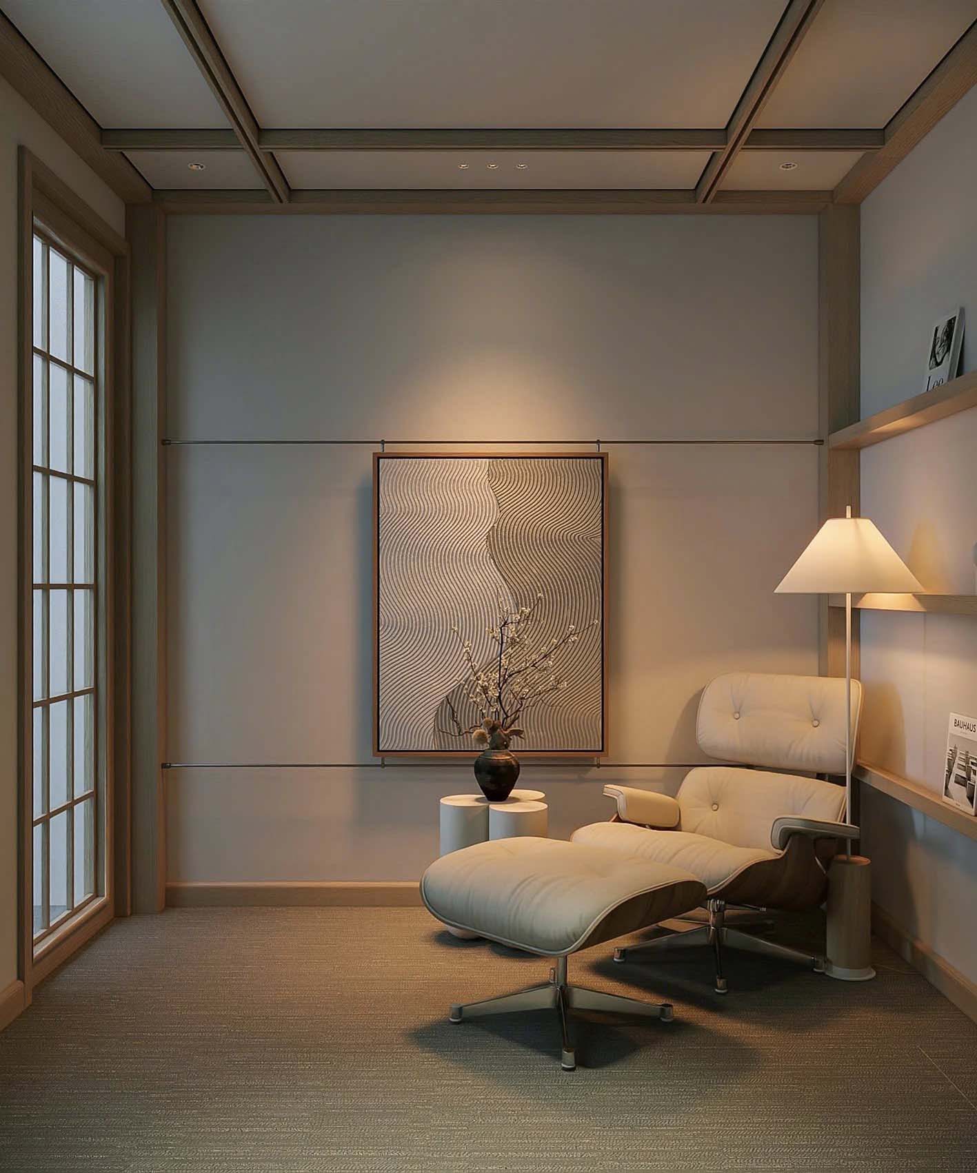 Download free 3d model of   workingroom designed by Dang Ba Quyet 807