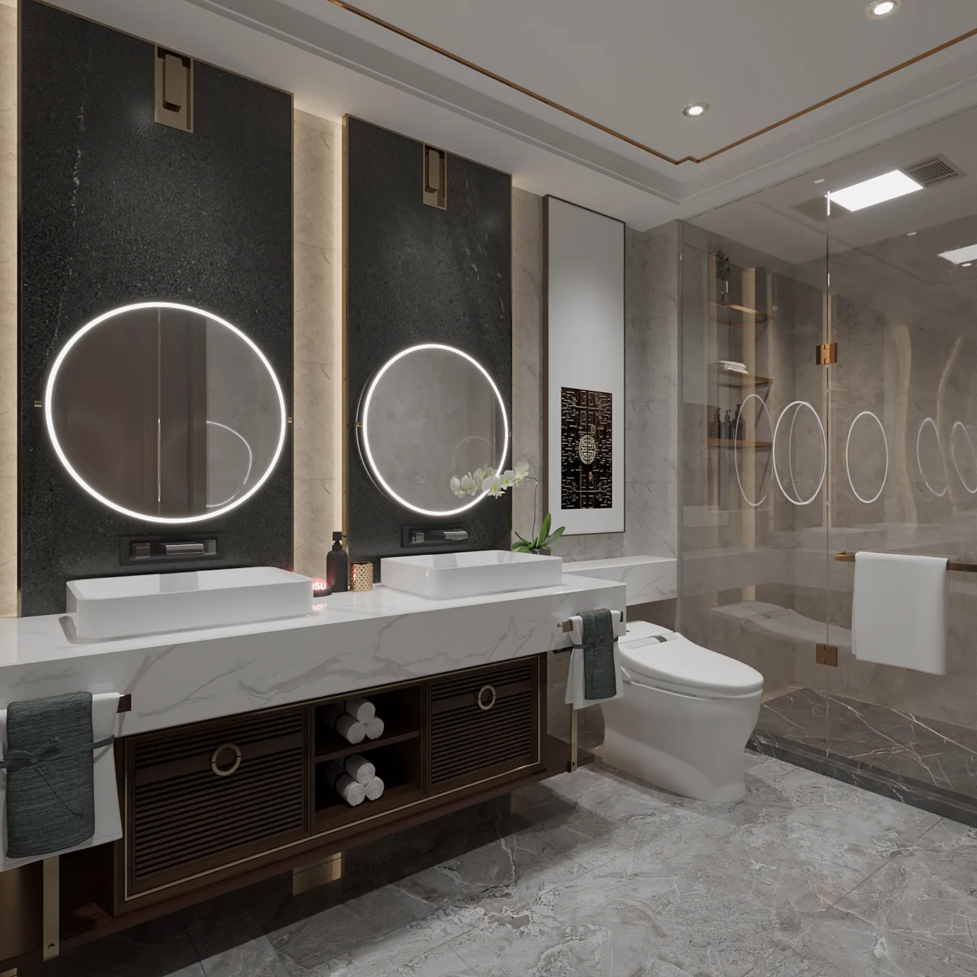 Free 3D Bathroom Model for Download 823