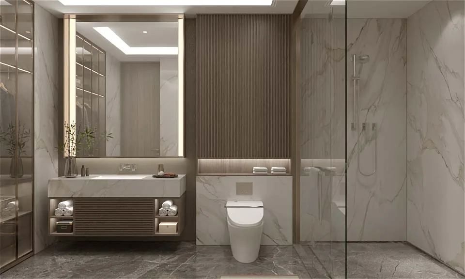 Free 3D Bathroom Model for Download 824
