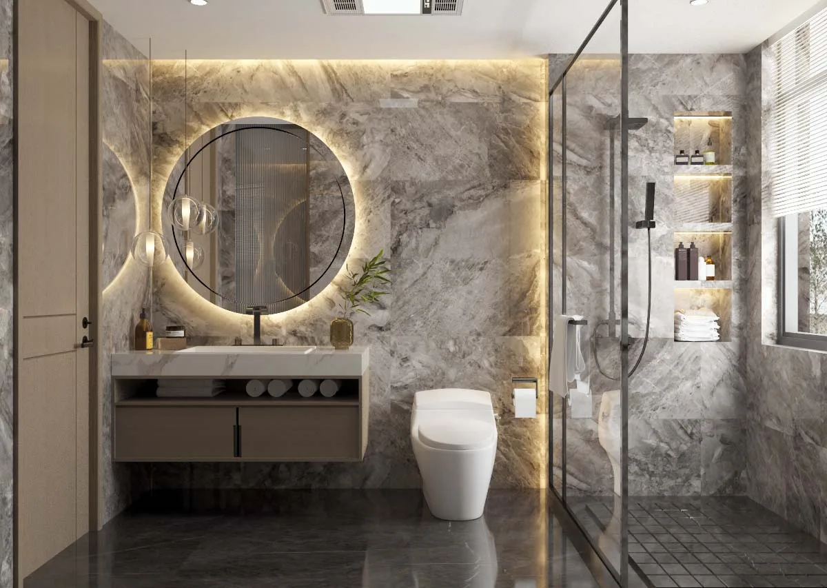 Free 3D Bathroom Model for Download 825