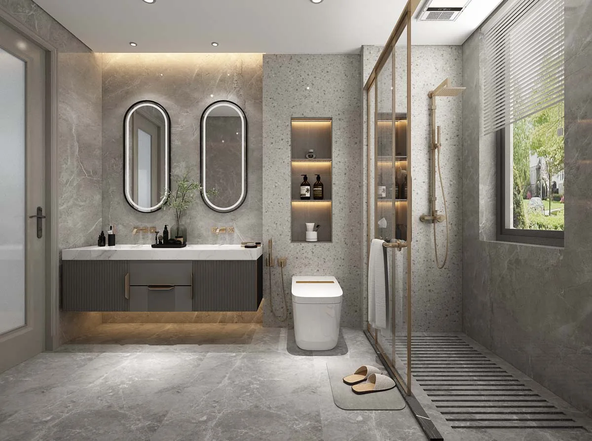 Free 3D Bathroom Model for Download 826