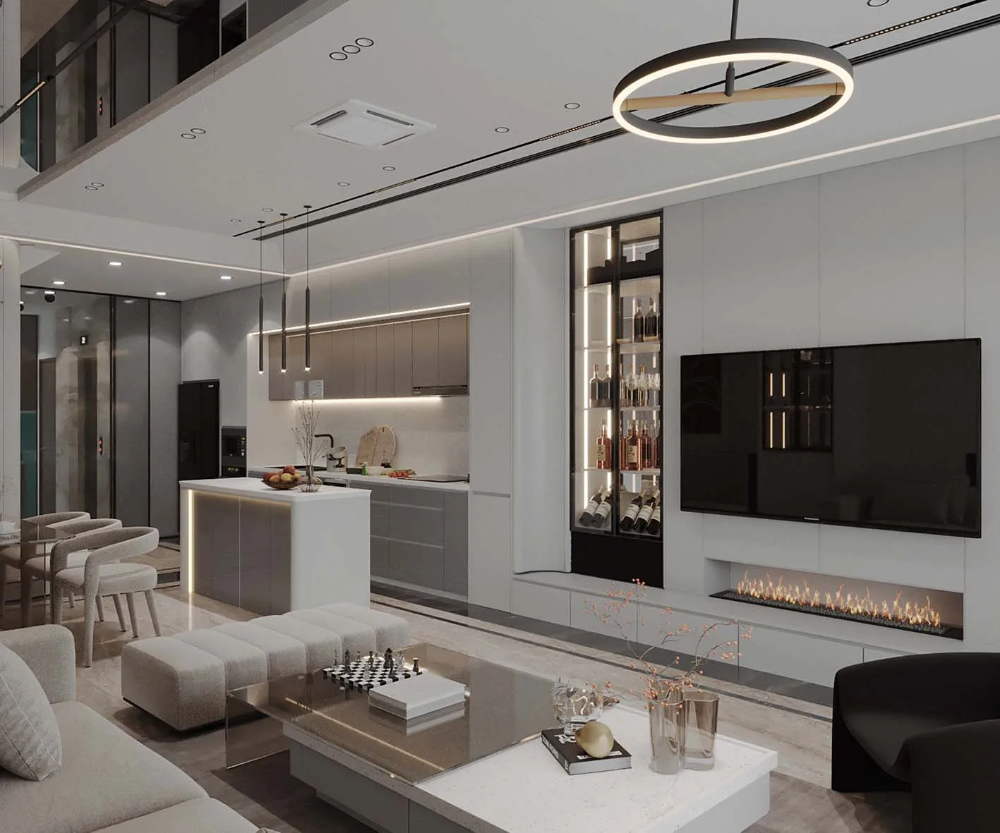 Free 3D Apartment Model by Cong Bang 821