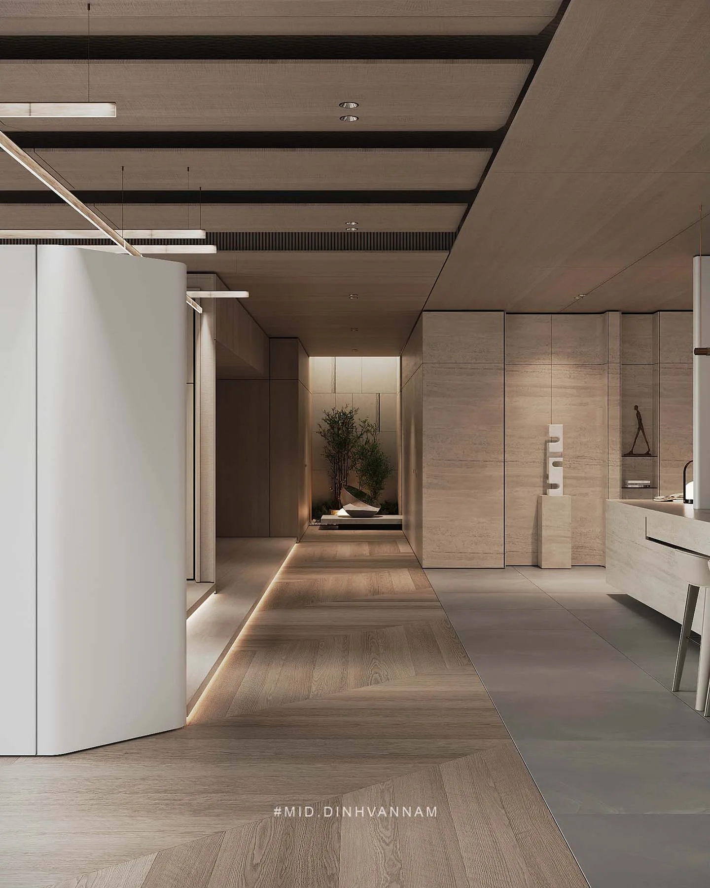 Free 3ds Max Luxury Apartment Download by Dinh Van Nam 834